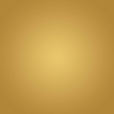 Soyut Lüks Altın Gradyan Stüdyo Duvarı. Arka plan, düzen, afiş ve ürün sunumu olarak kullanılabilir..