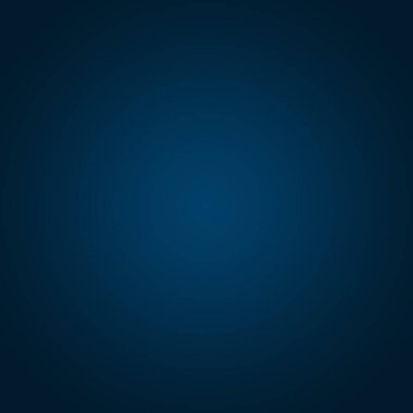 Soyut Lüks Derece Mavi arka plan. Siyah vignette Stüdyo Sancağıyla Pürüzsüz Koyu Mavi.