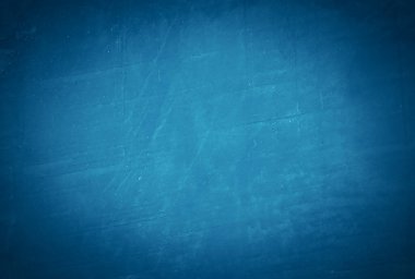 Eski grunge mavi beton desen duvar arkaplanı vignette ile.