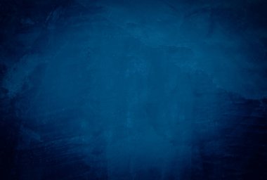 Eski grunge mavi beton desen duvar arkaplanı vignette ile.