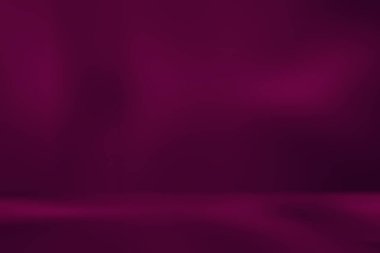 Stüdyo Arkaplan Konsepti - ürün için soyut boş ışık gradyanı mor stüdyo odası arka planı.