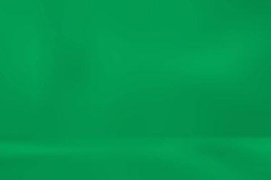 Soyut bulanık yeşil gradyan stüdyosu arka plan, web sitesi şablonu, çerçeve, iş raporu olarak kullanılabilir