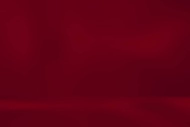 Gradyanı olan soyut kırmızı ışık stüdyo arkaplanı.