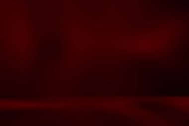 Gradyanı olan soyut kırmızı ışık stüdyo arkaplanı.