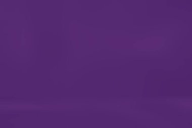 Stüdyo Arkaplan Konsepti - ürün için soyut boş ışık gradyanı mor stüdyo odası arka planı.