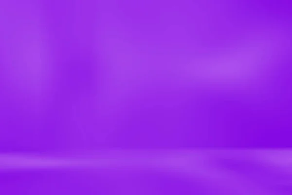 工作室背景概念-产品的抽象空光梯度紫色工作室背景. — 图库照片