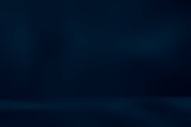 Soyut Lüks Derece Mavi arka plan. Siyah vignette Stüdyo Sancağıyla Pürüzsüz Koyu Mavi.