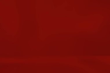 Gradyanı olan soyut kırmızı ışık stüdyo arkaplanı.