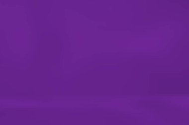 Stüdyo Arkaplan Konsepti - ürün için soyut boş ışık gradyanı mor stüdyo odası arka planı.