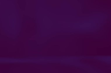 Stüdyo Arkaplan Konsepti - ürün için soyut boş ışık gradyanı mor stüdyo odası arka planı.
