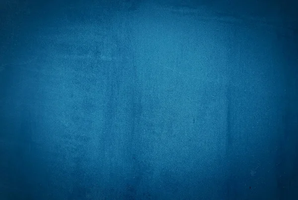 Vintage grunge mavi beton doku stüdyo duvarı arka planı vignette ile. — Stok fotoğraf