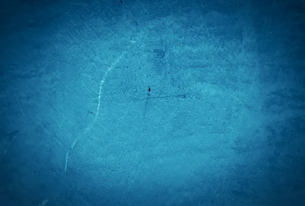 Eski grunge mavi beton desen duvar arkaplanı vignette ile.