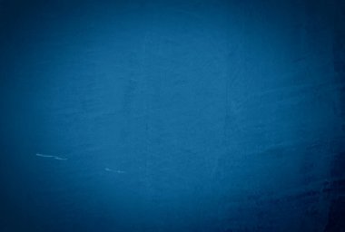 Eski grunge mavi beton desen duvar arkaplanı vignette ile.