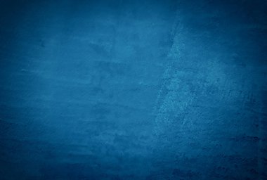 Eski grunge mavi beton desen duvar arkaplanı vignette ile.