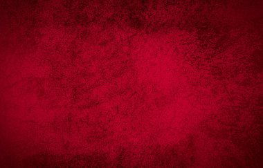 Eski bir beton duvarın soyut kırmızı duvar arkaplan dokusu.