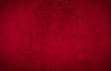 Eski bir beton duvarın soyut kırmızı duvar arkaplan dokusu