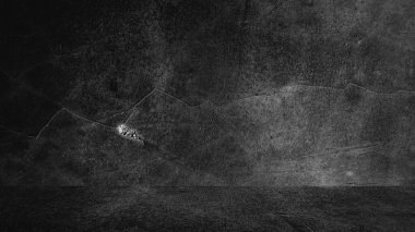 Eski siyah arka plan. Grunge dokusu. Siyah duvar kağıdı. Tahta Döşeme Betonu