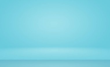 Soyut Lüks Derece Mavi arka plan. Siyah vignette Stüdyo Sancağıyla Pürüzsüz Koyu Mavi.