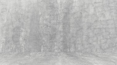 Doğal çimentonun pis beyaz arka planı ya da eski taş dokusu eski model bir duvar gibi. Kavramsal duvar afişi, grunge, materyal veya inşaat.