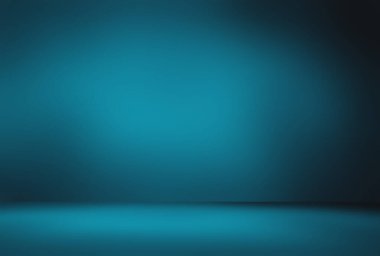 Soyut Lüks Derece Mavi arka plan. Siyah vignette Stüdyo Sancağıyla Pürüzsüz Koyu Mavi.