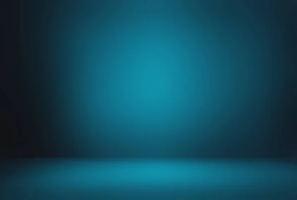 Аннотация Luxury gradient Blue background. Гладкий темно-синий с черным баннером. — стоковое фото