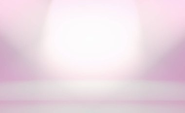 Stüdyo odası, ürün sunumu ve afiş olarak kullanılan pastel renkli yumuşak, eski moda bir bulanık arkaplan