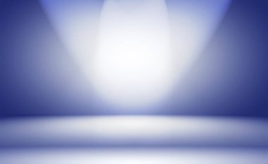 Soyut Lüks Derece Mavi arka plan. Siyah vignette Stüdyo Sancağıyla Pürüzsüz Koyu Mavi.