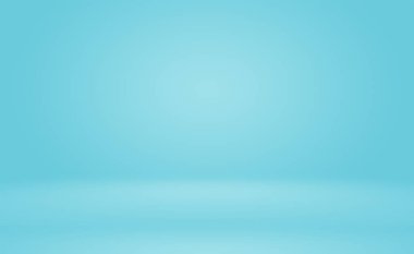 Soyut Lüks Derece Mavi arka plan. Siyah vignette Stüdyo Sancağıyla Pürüzsüz Koyu Mavi.