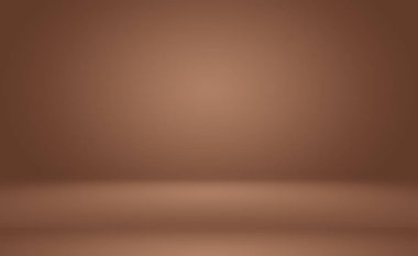 Soyut Pürüzsüz Kahverengi Duvar planı tasarımı, stüdyo, oda, web şablonu, düz daire eğimli iş raporu