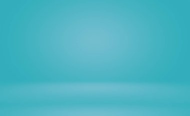 Soyut Lüks Derece Mavi arka plan. Siyah vignette Stüdyo Sancağıyla Pürüzsüz Koyu Mavi.