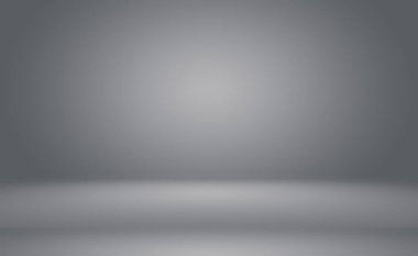 Soyut lüks sade bulanık ve siyah gradyan. Ürünlerinizi sergilemek için arka plan stüdyo duvarı olarak kullanılıyor..