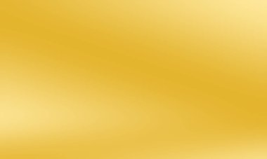 Soyut Lüks Altın Gradyan Stüdyo Duvarı. Arka plan, düzen, afiş ve ürün sunumu olarak kullanılabilir..