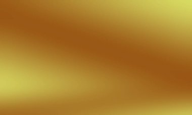 Soyut Lüks Altın Gradyan Stüdyo Duvarı. Arka plan, düzen, afiş ve ürün sunumu olarak kullanılabilir..