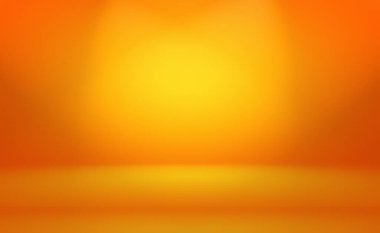 Soyut Turuncu arkaplan tasarımı, stüdyo, oda, web şablonu, düz daire eğimli iş raporu.