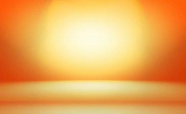 Soyut Turuncu arkaplan tasarımı, stüdyo, oda, web şablonu, düz daire eğimli iş raporu.