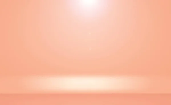 Abstract blur of pastel beautiful peach pink color sky warm tone background for design as banner,slide show or others — Stock Photo, Image