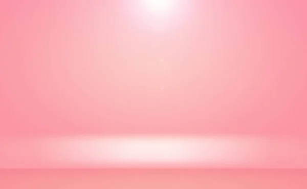 Abstract empty smooth light pink studio room background, Use as montage for product display,banner,template. — Stock Photo, Image