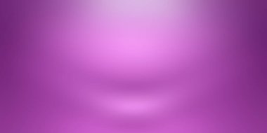 Stüdyo Arkaplan Konsepti - ürün için soyut boş ışık gradyanı mor stüdyo odası arka planı. Düz Stüdyo arkaplanı.