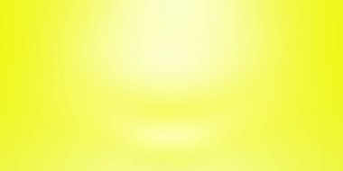 Parlak sarı gradyan stüdyo odası arka planının soyut katı.