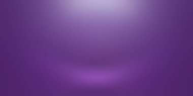 Stüdyo Arkaplan Konsepti - ürün için soyut boş ışık gradyanı mor stüdyo odası arka planı. Düz Stüdyo arkaplanı.