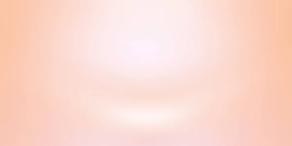 Desenfoque abstracto de pastel hermoso melocotón rosa color cielo cálido tono de fondo para el diseño como bandera, presentación de diapositivas u otros — Foto de Stock