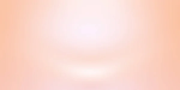 Borrão abstrato de pastel belo pêssego cor-de-rosa céu fundo tom quente para design como banner, slide show ou outros — Fotografia de Stock