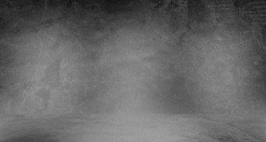Eski siyah arka plan. Grunge dokusu. Siyah duvar kağıdı. Tahta Döşeme Betonu