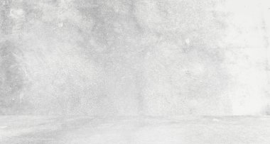 Doğal çimentonun pis beyaz arka planı ya da eski taş dokusu eski model bir duvar gibi. Kavramsal duvar afişi, grunge, materyal veya inşaat.