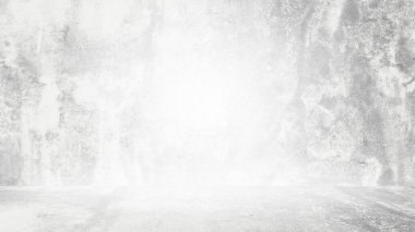 Doğal çimentonun pis beyaz arka planı ya da eski taş dokusu eski model bir duvar gibi. Kavramsal duvar afişi, grunge, materyal veya inşaat.