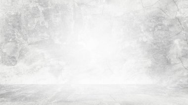 Doğal çimentonun pis beyaz arka planı ya da eski taş dokusu eski model bir duvar gibi. Kavramsal duvar afişi, grunge, materyal veya inşaat.