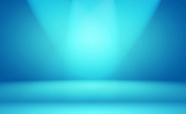 Soyut Lüks Derece Mavi arka plan. Siyah vignette Stüdyo Sancağıyla Pürüzsüz Koyu Mavi.