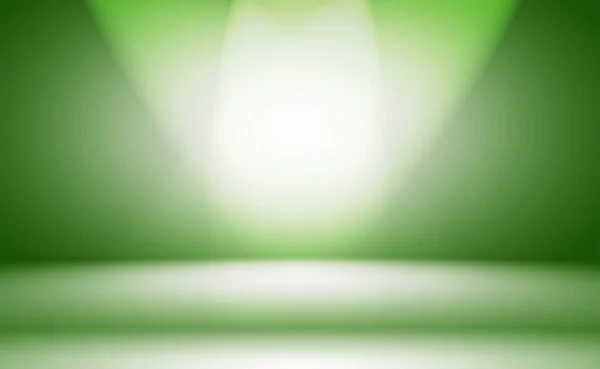Lusso pianura Verde gradiente astratto studio sfondo stanza vuota con spazio per il testo e l'immagine — Foto Stock