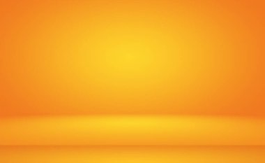 Soyut Turuncu arkaplan tasarımı, stüdyo, oda, web şablonu, düz daire eğimli iş raporu.