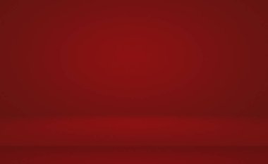 Soyut lüks, yumuşak, kırmızı arka plan, Noel Sevgililer Günü planı, stüdyo, oda, web şablonu, düz daire eğimli iş raporu.